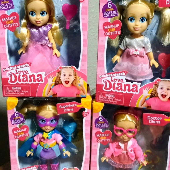 LOVE DIANA DOLLS - Picture 1 of 1
